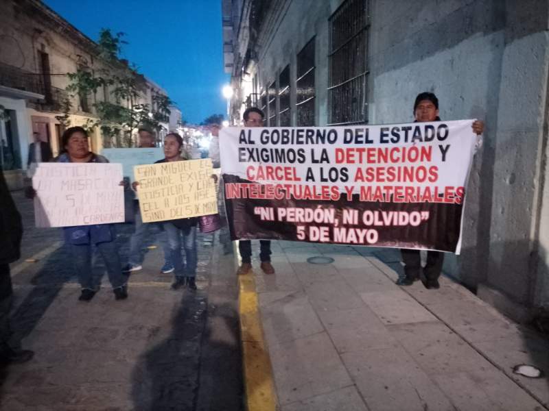 Pobladores De San Miguel El Grande Piden Justicia Por Asesinatos Del 5