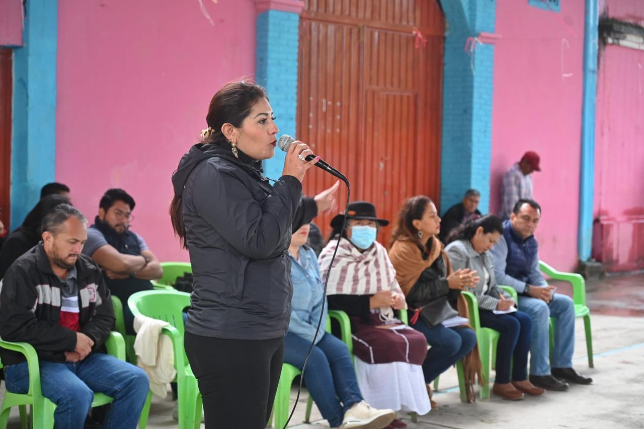 Liz Concha visita los Chimalapas para hacer efectiva la sentencia de la SCJN