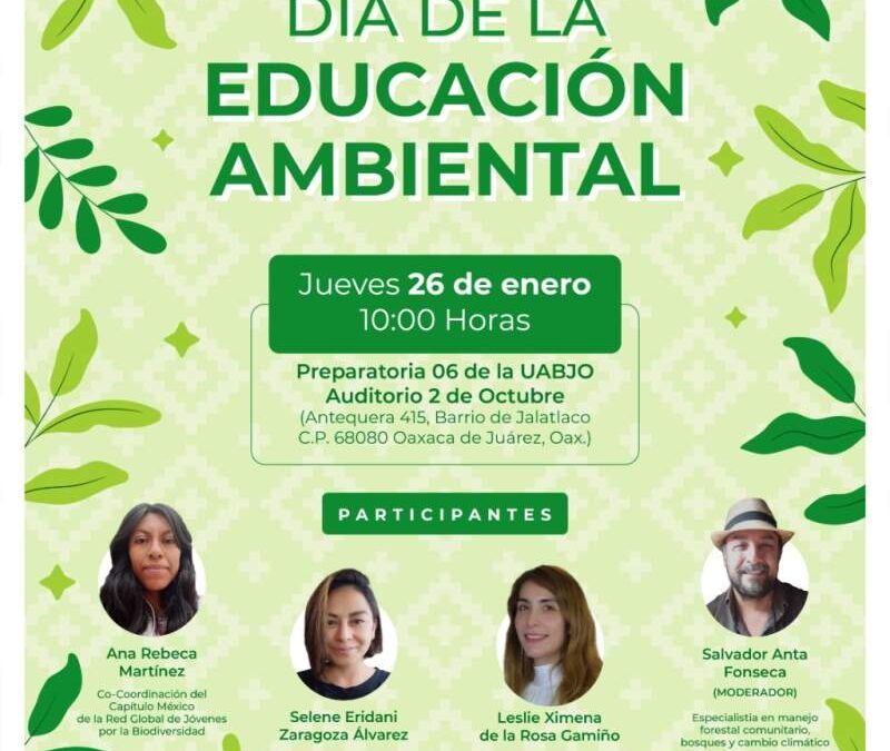 Realizará Gobierno del Estado panel de educación ambiental para estudiantes de la UABJO