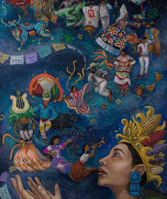 Elige Jurado Calificador a «El Festejo de Centéotl» como imagen oficial de las festividades de la Guelaguetza 2023