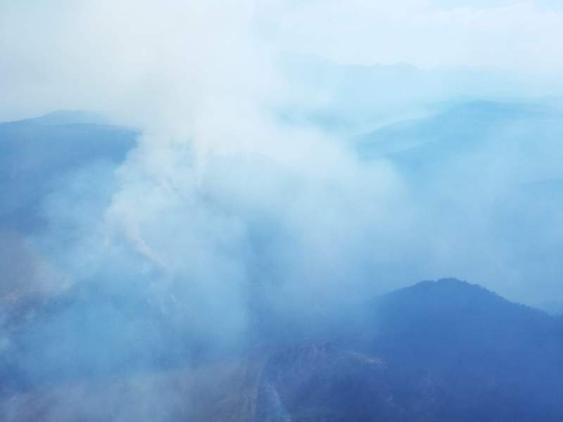 Llama Coesfo a evitar incendios en el paraje Cerro Metate de San Juan Mixtepec