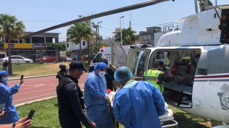 Traslada aeronave del Gobierno del Estado a paciente para atención médica especializada