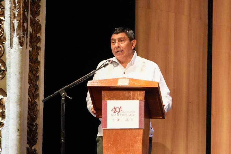 Ciudad de Oaxaca siempre presente en las grandes transformaciones del país: gobernador Salomón Jara