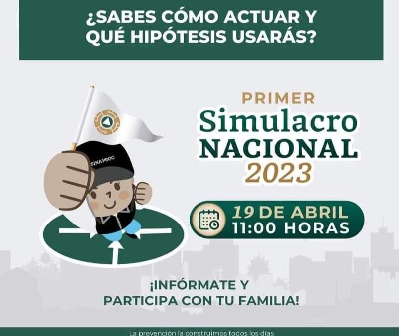 Por simulacro, sonará la alerta sísmica este miércoles