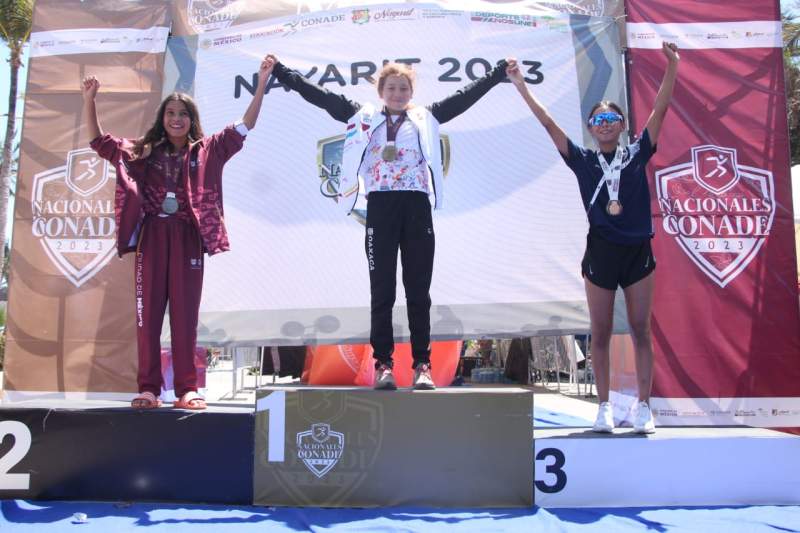 Consigue Constanza Rueda el primer oro para Oaxaca en los Nacionales Conade 2023