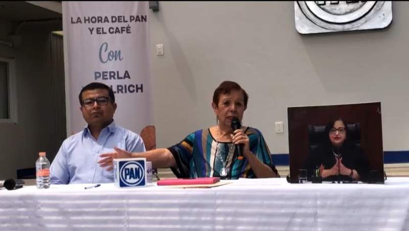 En manos del CEN las renuncias del PAN: Perla Woolrich