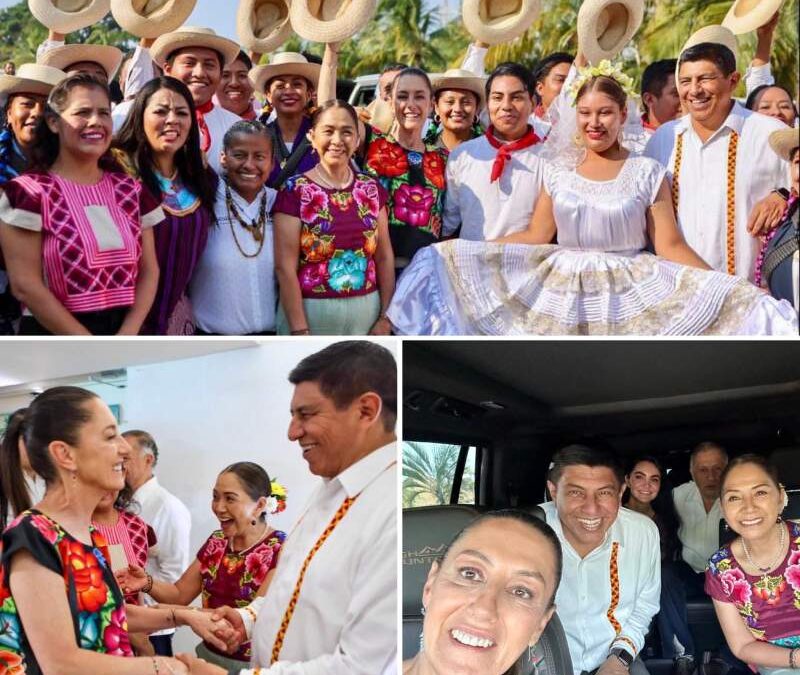 En Oaxaca ya eligieron a la corcholata para el 2024 y es Claudia Sheinbaum