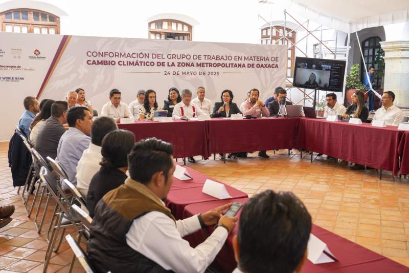 Martínez Neri encabeza la lucha contra el cambio climático en la Zona Metropolitana de Oaxaca