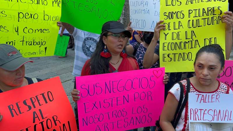 Artesanos piden permisos para vender en temporada de Guelaguetza