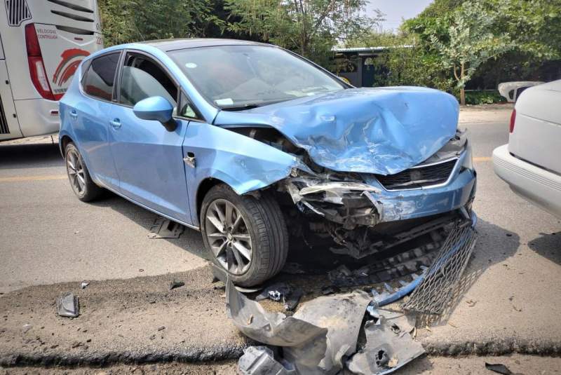 Choque en Jalapa del Marqués deja lesionados y daños materiales