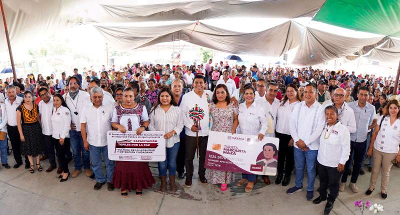 Destina Gobierno de Oaxaca más de 40 mdp para transformar la realidad de Santiago Suchilquitongo