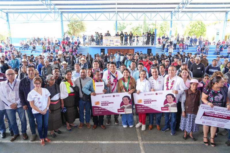 Gobierno de Oaxaca apoya a municipios con mayores rezagos sociales: Salomón Jara Cruz