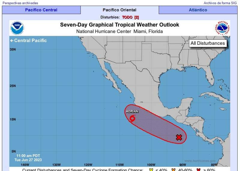 Llaman a la población a tomar precauciones por la Onda Tropical 8