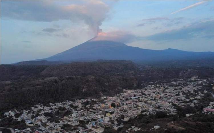 Volcán Popocatépetl regresa a semáforo amarillo fase 2