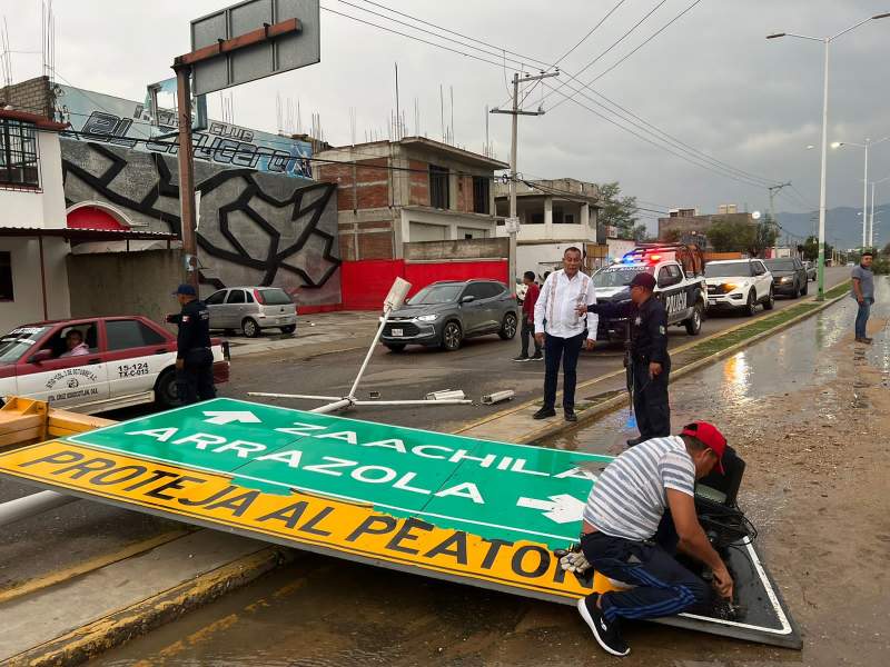 Xoxo sin daños mayores por tormenta