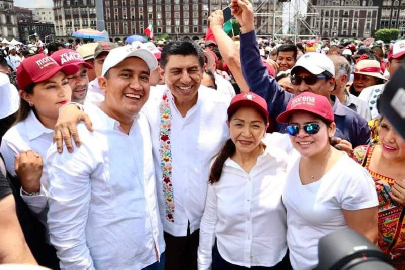 Celebra Nino Morales, quinto aniversario del triunfo de la Transformación