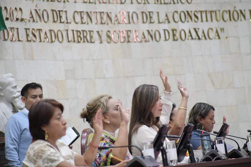 Clausura Diputación Permanente del Congreso de Oaxaca periodo de receso