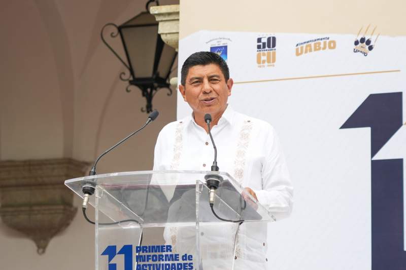 Convoca Salomón Jara a comunidad de la UABJO a fortalecer alianza por la educación superior