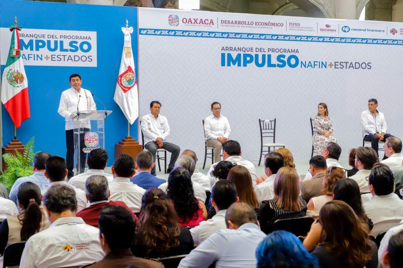 Dispersarán en Oaxaca créditos por 745 mdp para el desarrollo económico