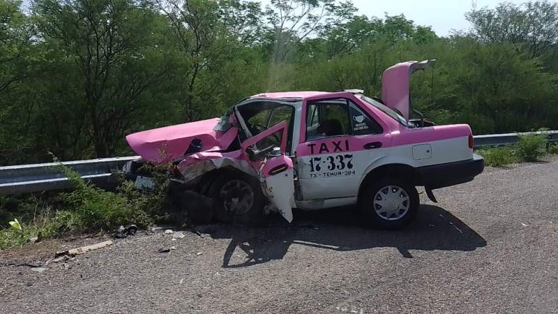 Encontronazo mortal en carretera Oaxaca-Istmo.