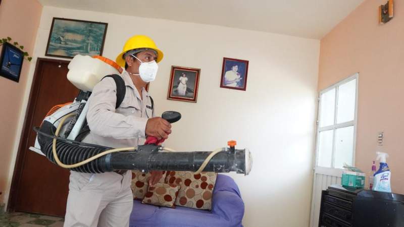 Garantiza SSO uso de insumos de calidad para el control del dengue