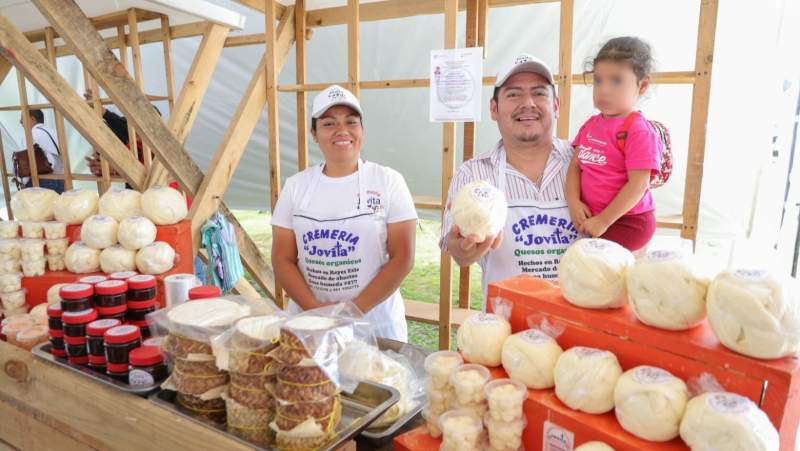 Inicia la Expo Feria del Queso y del Quesillo 2023 en Reyes Etla