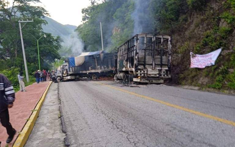 Motozintla, Chiapas en caos: grupos armados bloquean e incendian vehículos