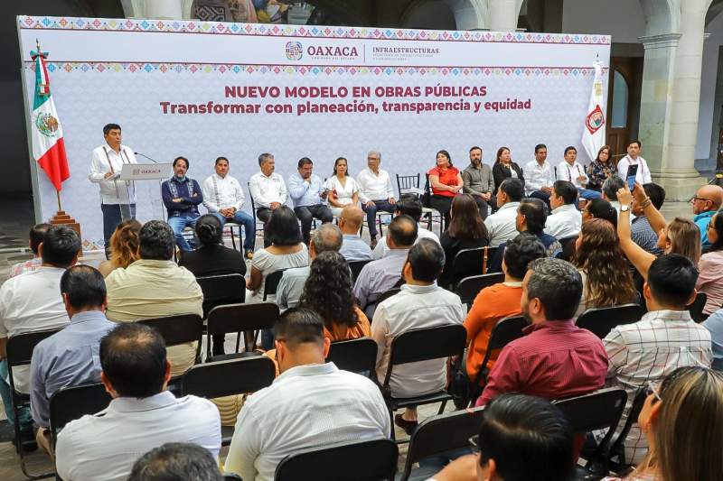 Presenta Salomón Jara nuevo esquema para acabar con la corrupción en la licitación de obra pública