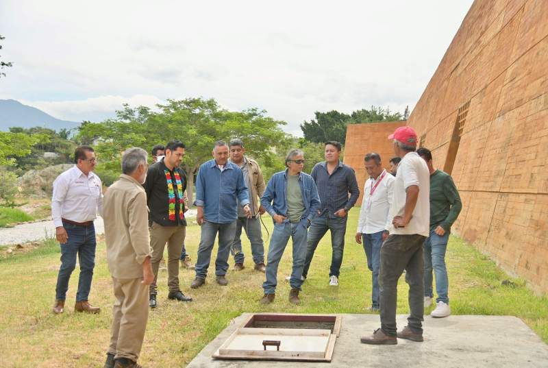 Supervisa Soapa instalación hidráulica y sanitaria en Auditorio Guelaguetza y CCCO