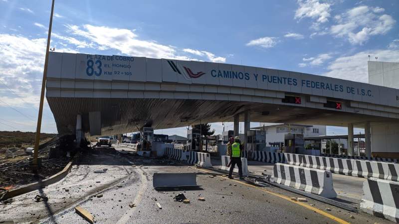 Trágico accidente en carretera de cuota Mexicali-Tijuana causa cierre de la circulación y una víctima mortal