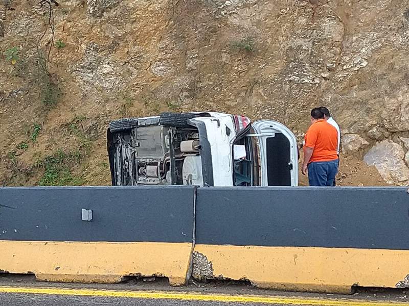 Una persona lesionada deja accidente en el Cerro del Fortín