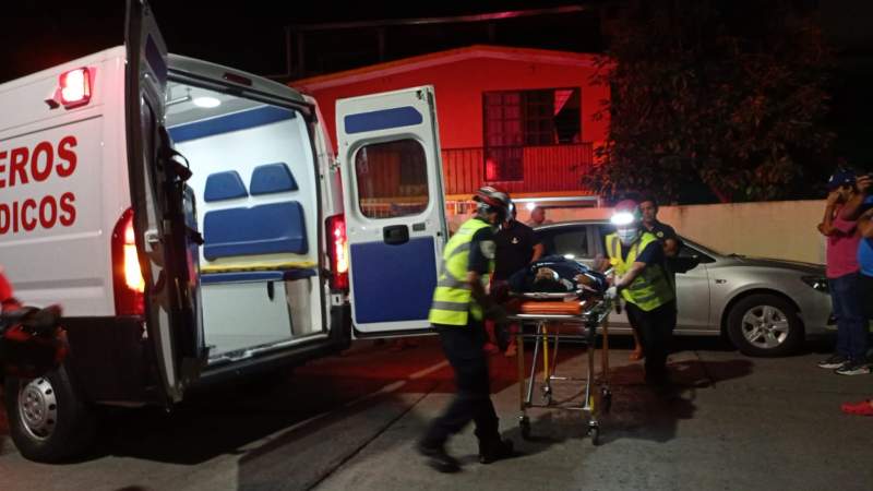 Hombre es baleado, para robarle su motocicleta en la Ciudad de Oaxaca