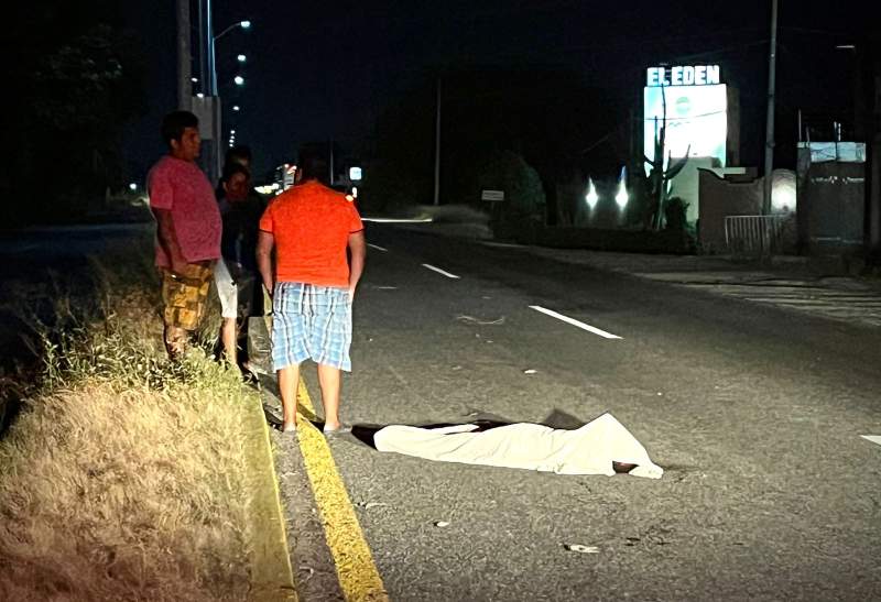 Muere hombre arrollado en Tehuantepec