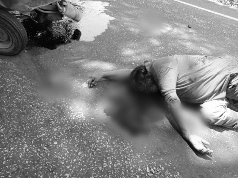 Muere mototaxista en accidente en Pepe y Lolita, Juchitán