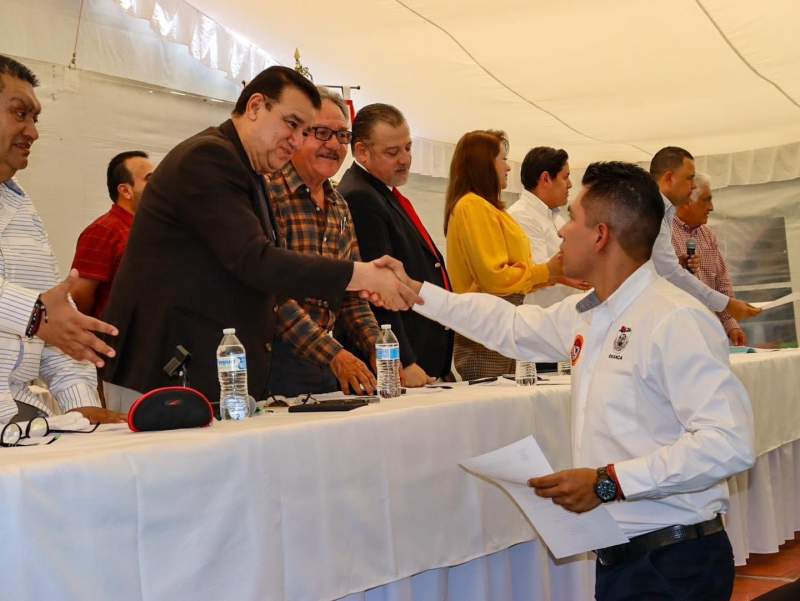 Reitera David Monrroy Manjarrez trabajo y desarrollo para Oaxaca y sus agremiados