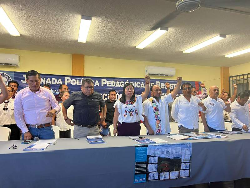 Sección 22 aún no define acciones para su paro en Oaxaca; lo minimiza