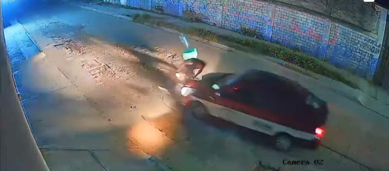 Semovi ya tiene identificado a taxista que atropelló a motociclista; en la incertidumbre la sanción