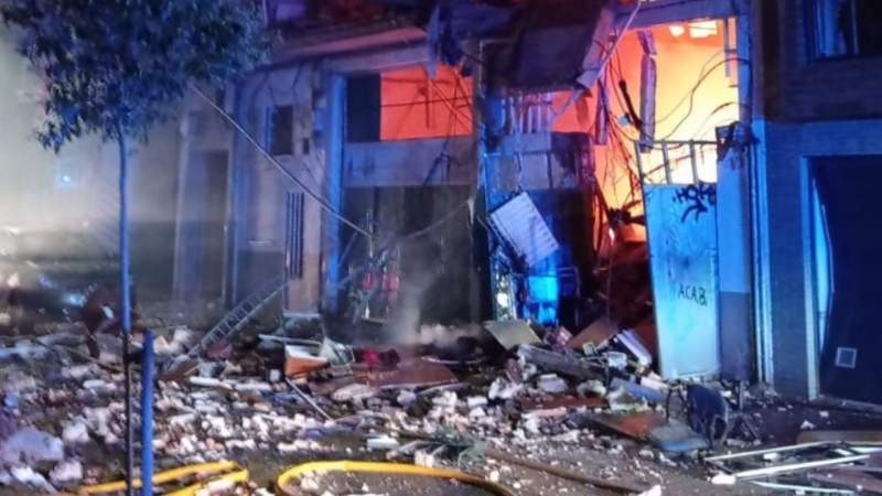 Un muerto y 14 heridos en explosión en un edificio de España