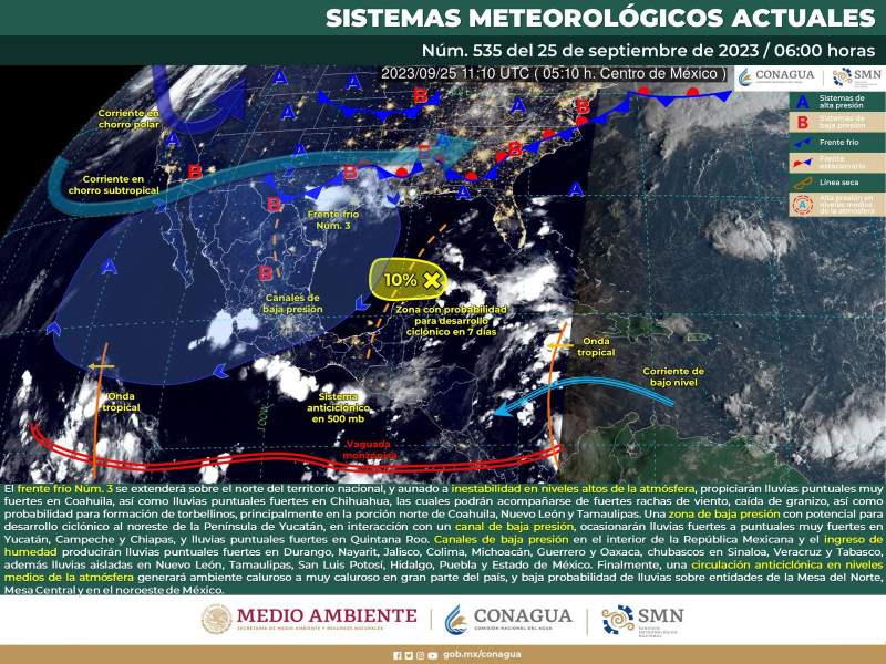 Ambiente caluroso y poca actividad de lluvia, pronostican para este lunes en Oaxaca