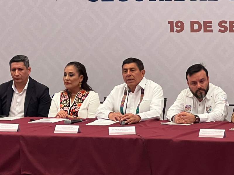 Anuncian programa para reforzar la seguridad en Oaxaca; se enfocarán a 25 municipios