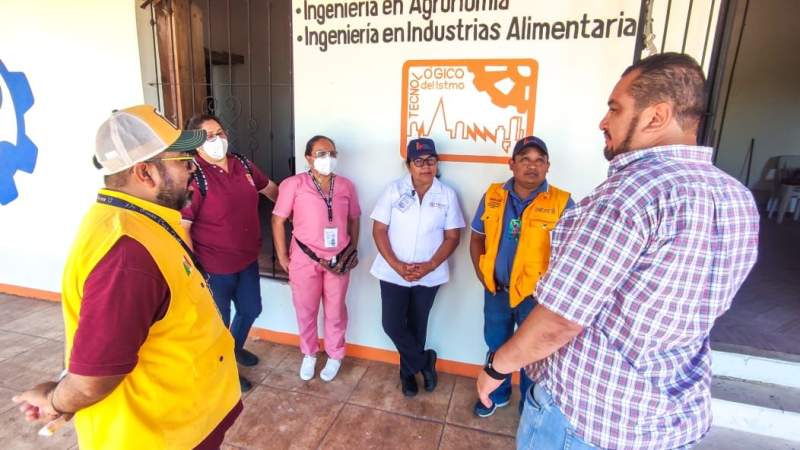 Despliegan brigadas de atención médica en San Pedro Tapanatepec