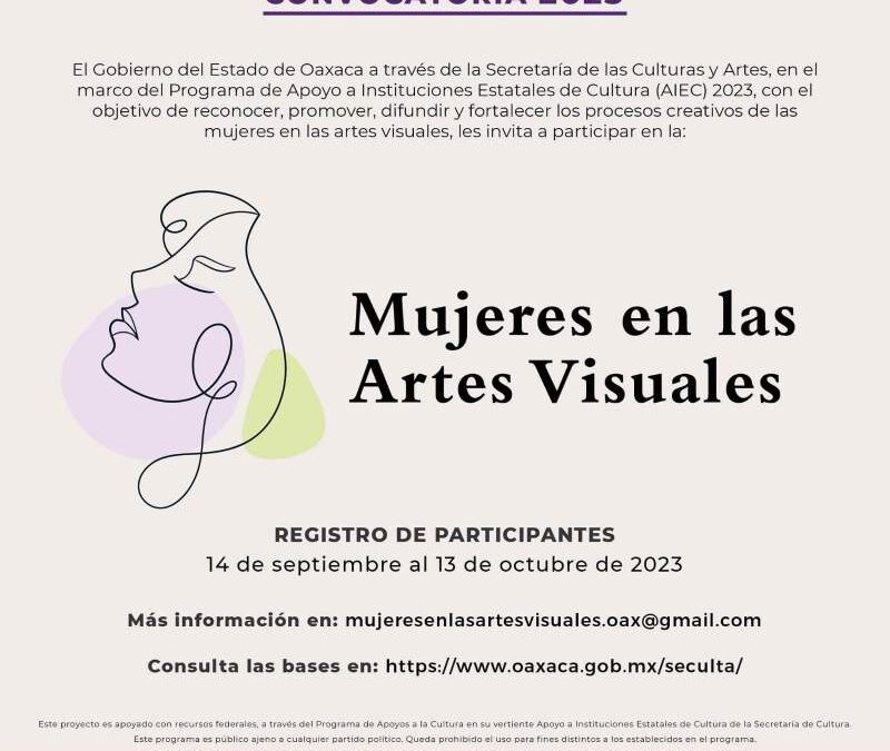 Invita Secretaría de las Culturas y Artes a participar en la convocatoria Mujeres en las artes visuales