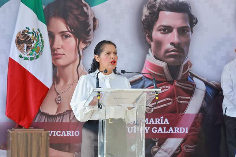 Política de bienestar del Gobierno de Oaxaca honra las bases del movimiento independentista de México: Laura Estrada Mauro