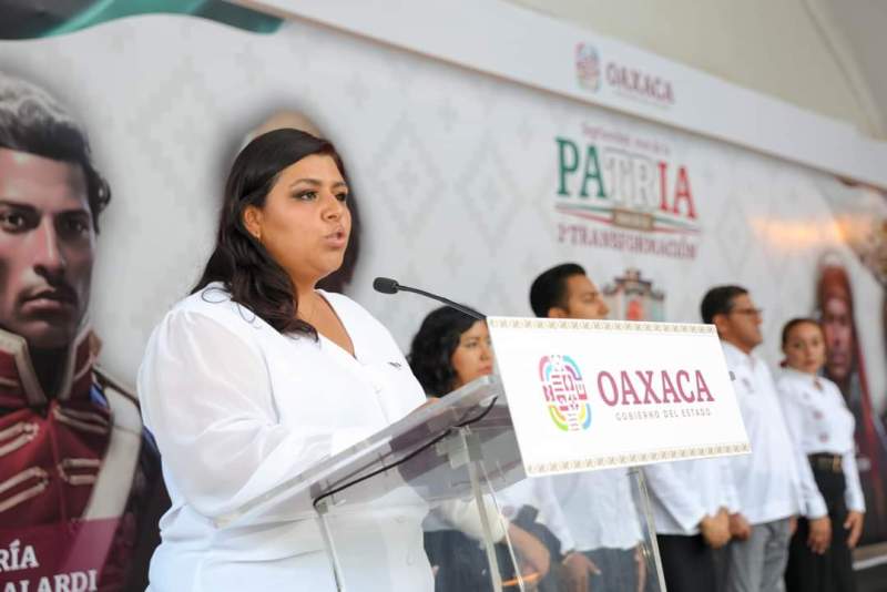 Trabajamos por la grandeza y transformación de Oaxaca siguiendo el ejemplo de nuestros héroes y heroínas: Elizabeth Álvarez