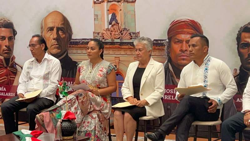 Un total de 100 mil personas se prevén el 15 de septiembre en zócalo de Oaxaca