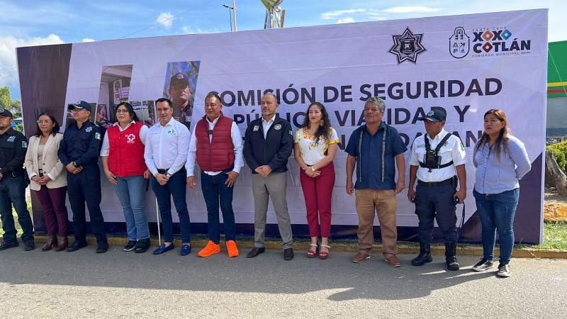 Arranca operativo de seguridad Fieles Difuntos Xoxocotlán 2023