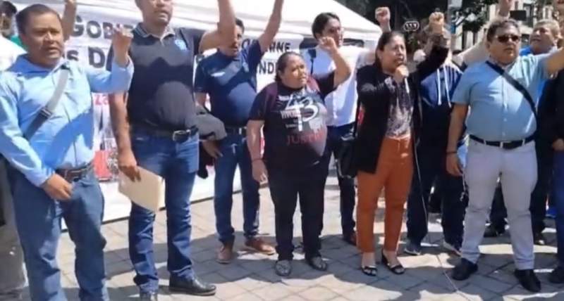 Sección 22 va por la abrogación de la reforma educativa y le ley del ISSSTE