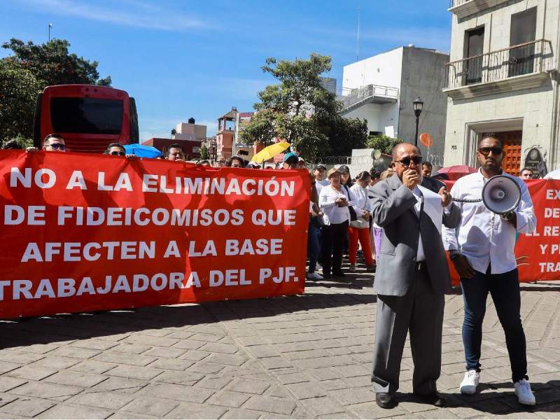 Sindicato del Poder Judicial anuncia paro de labores por eliminación de fideicomisos