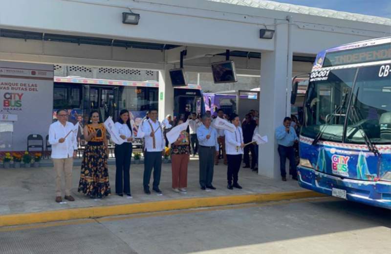 Reaperturan el Citybus en Oaxaca con dos rutas
