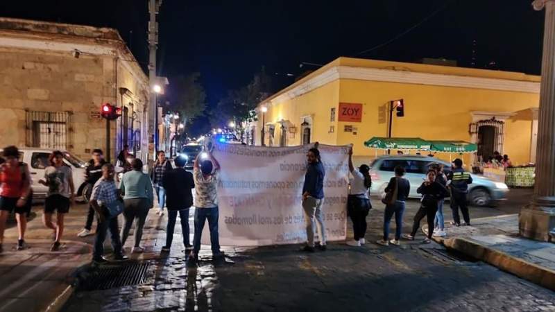 Vecinos del Pañuelito, rechazan instalación de puestos en temprana de muertos